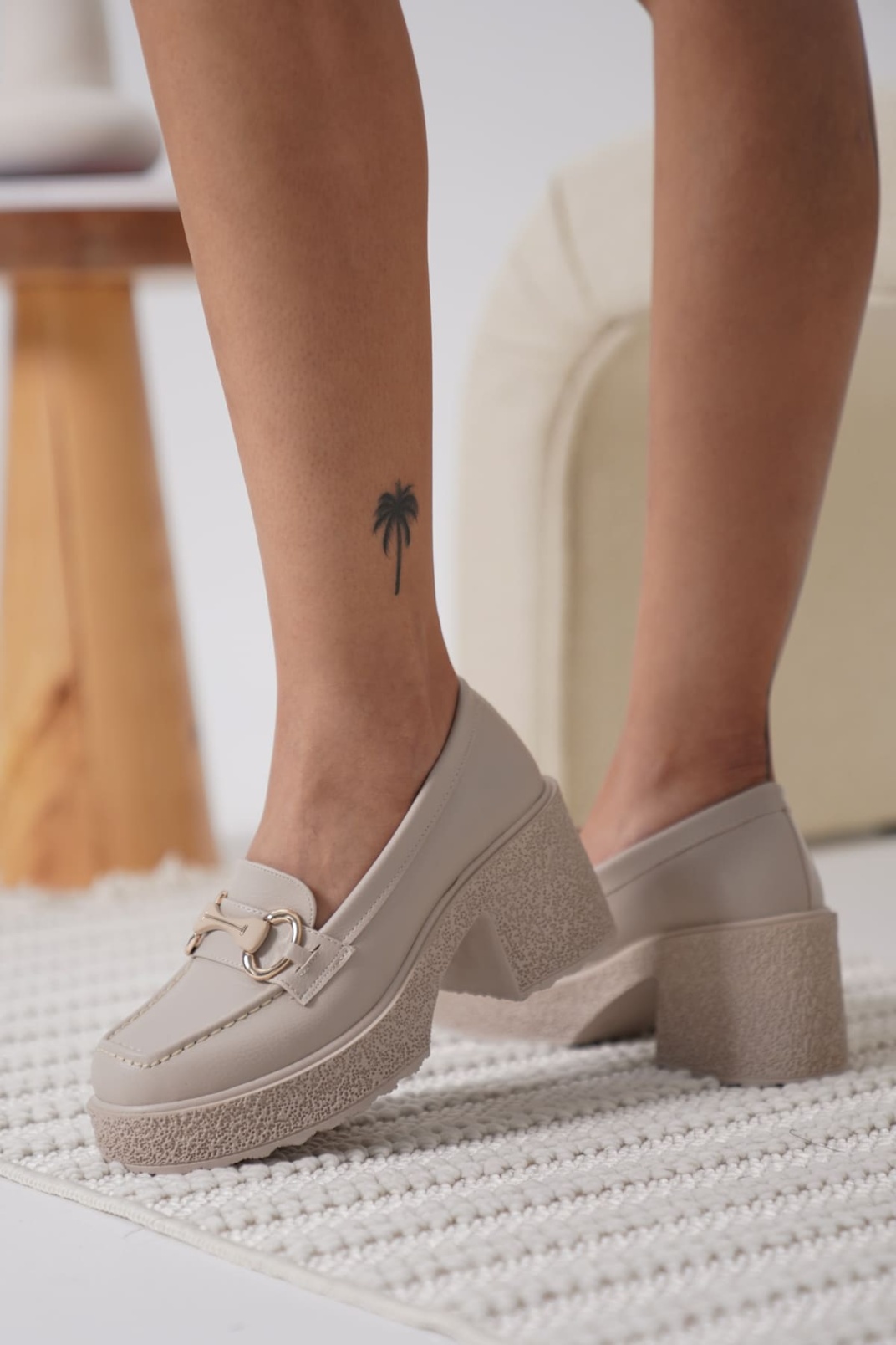 Leona Kadın Tokalı Günlük Ayakkabı