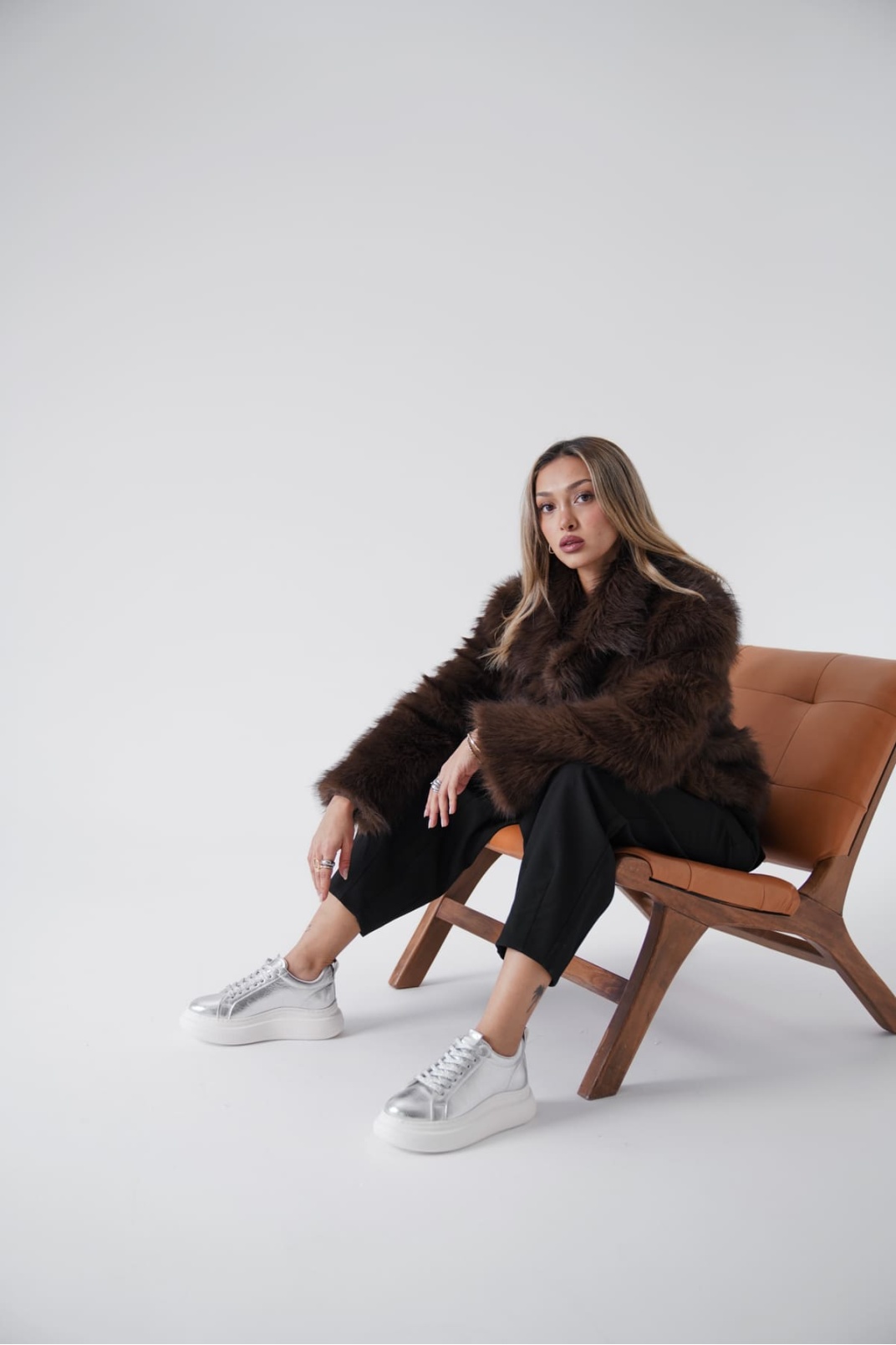 Dina Gümüş Kadın Sneaker