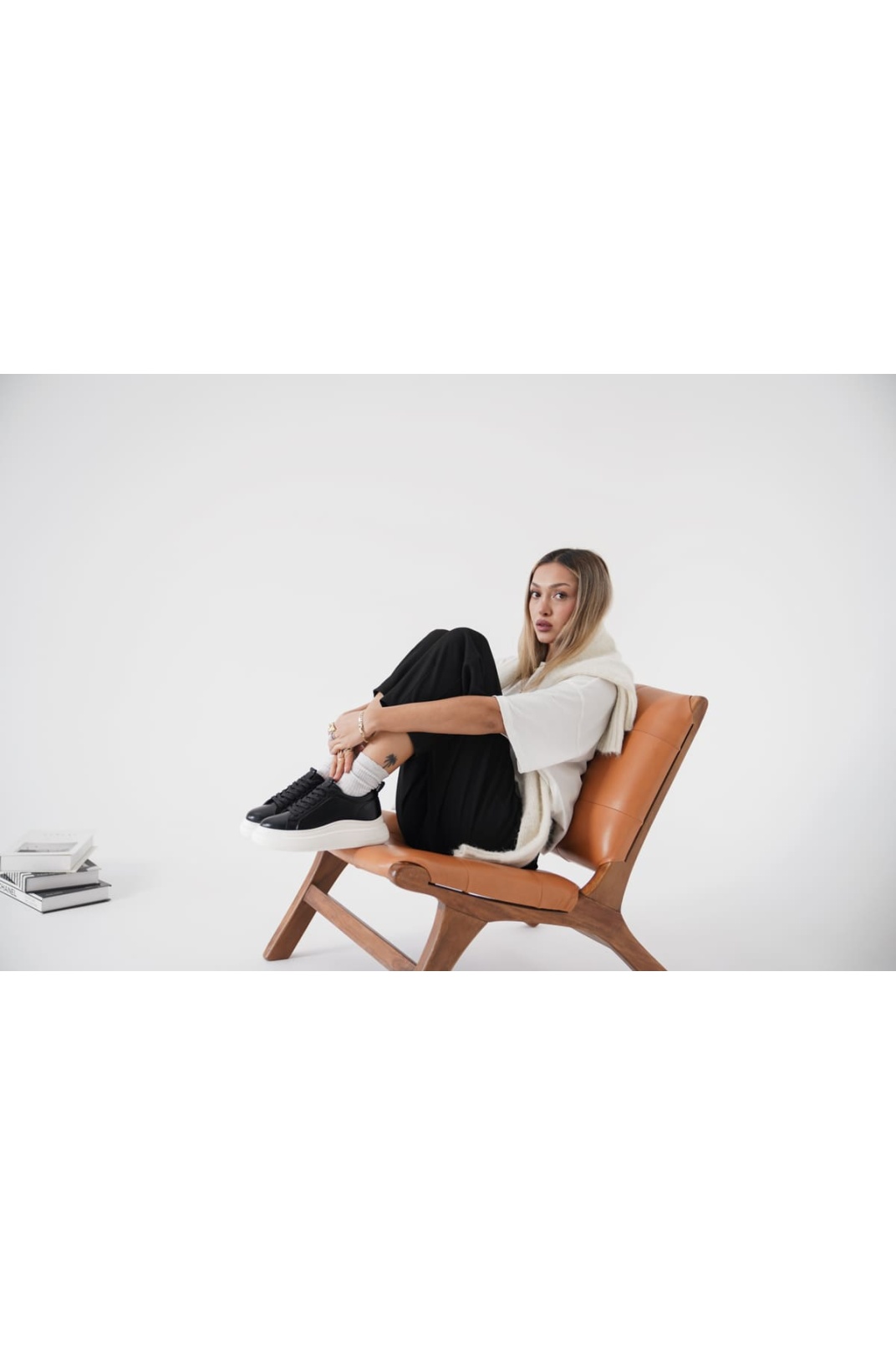 Dina Kadın Siyah Sneaker