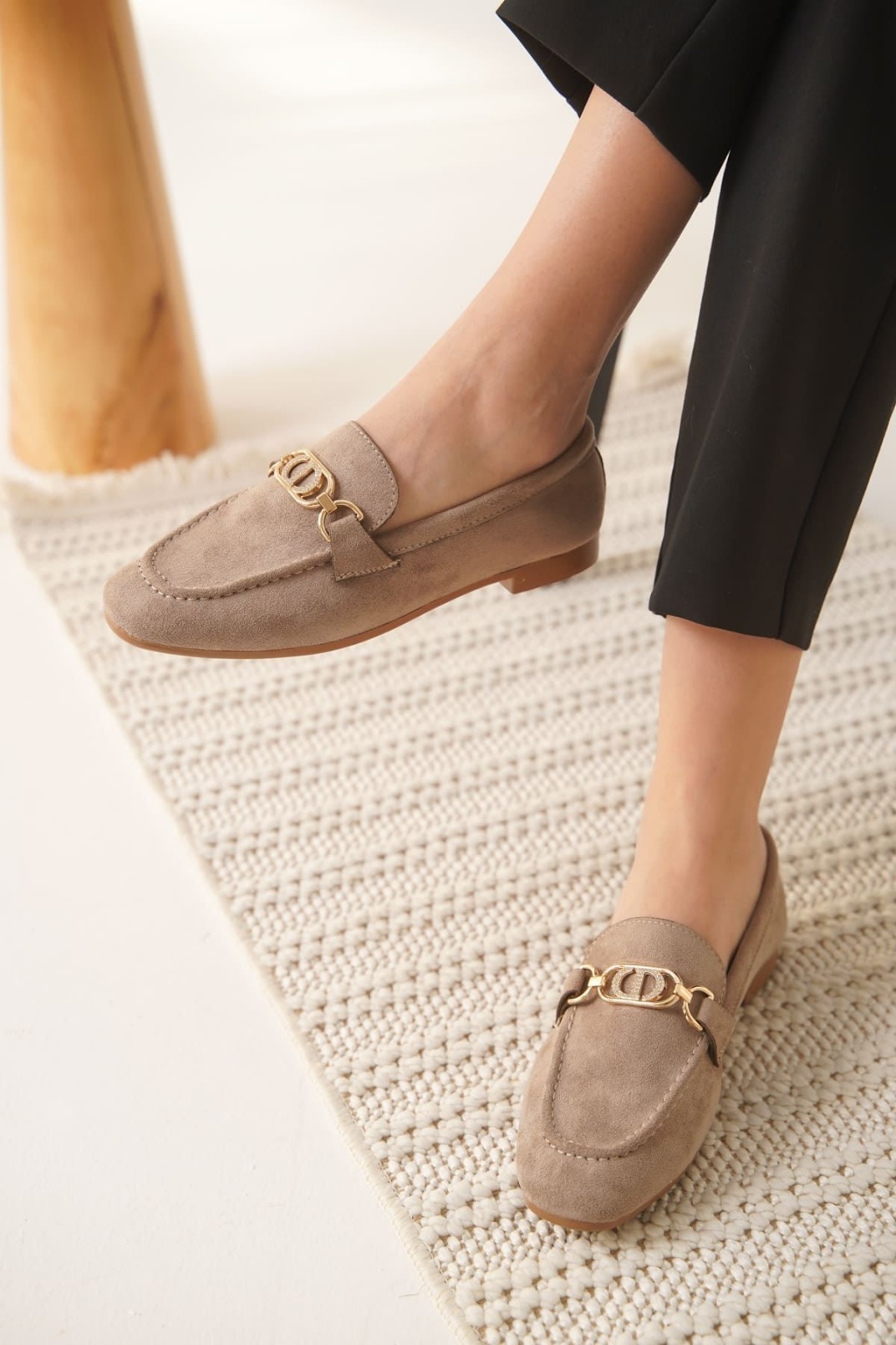 Hera Kadın Süet Vizon Günlük Ayakkabı