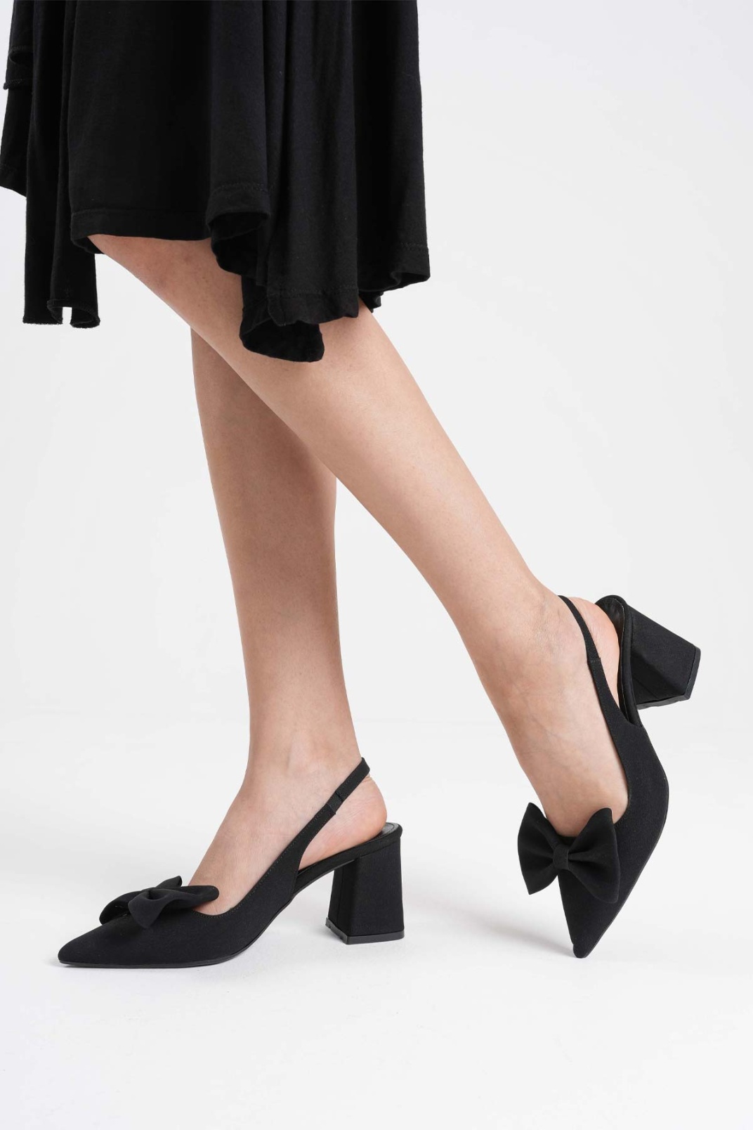 Candy Siyah Kadın Topuklu Ayakkabı