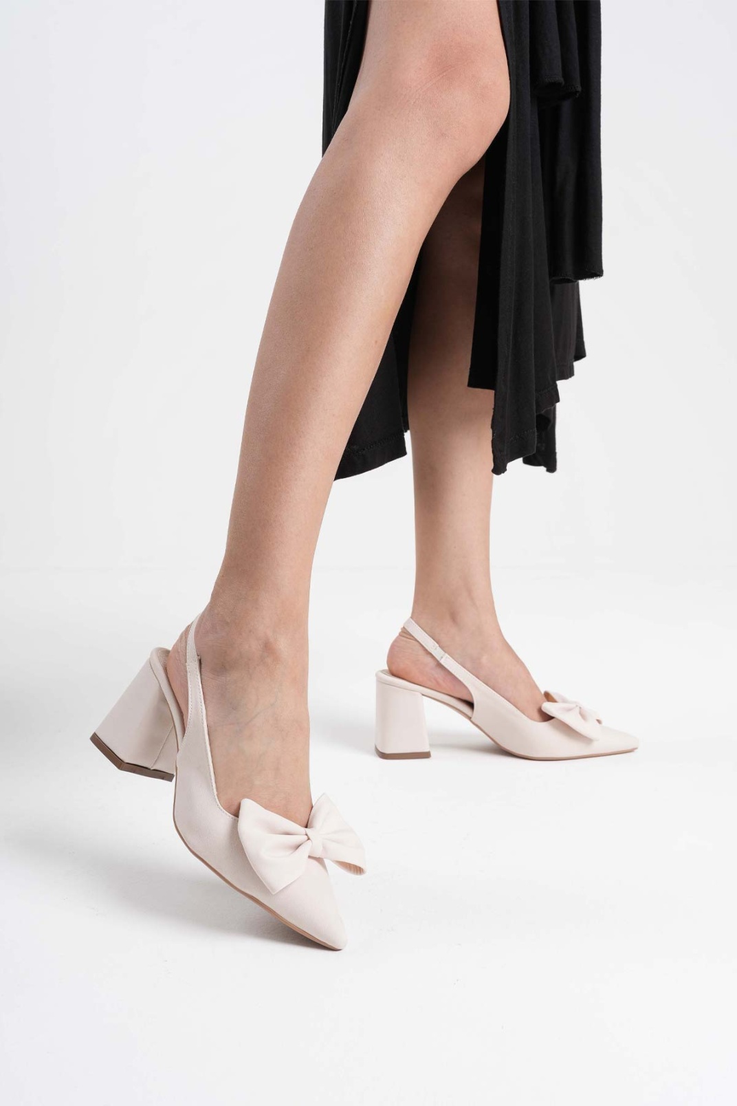 Candy Bej Kadın Topuklu Ayakkabı