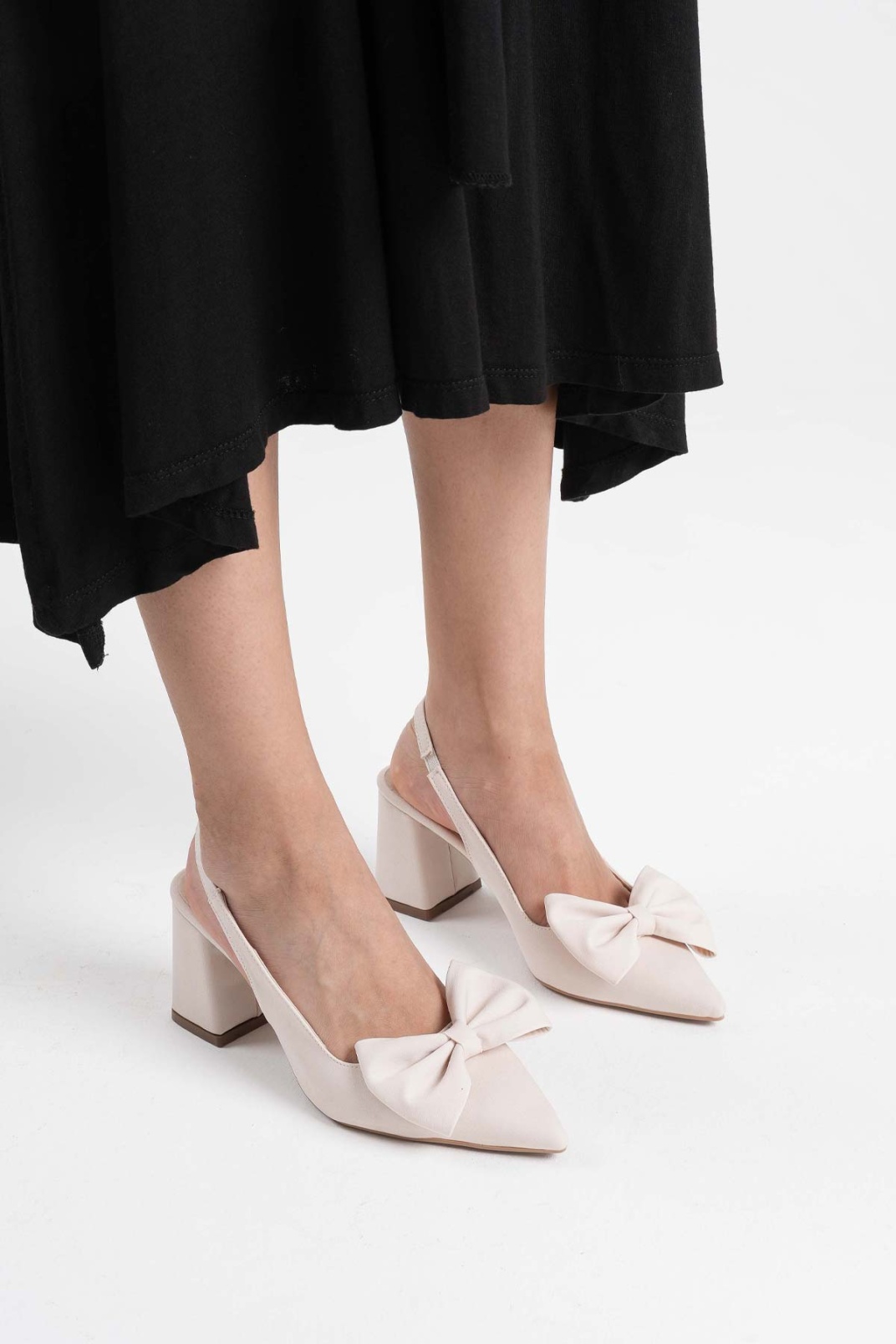 Candy Bej Kadın Topuklu Ayakkabı