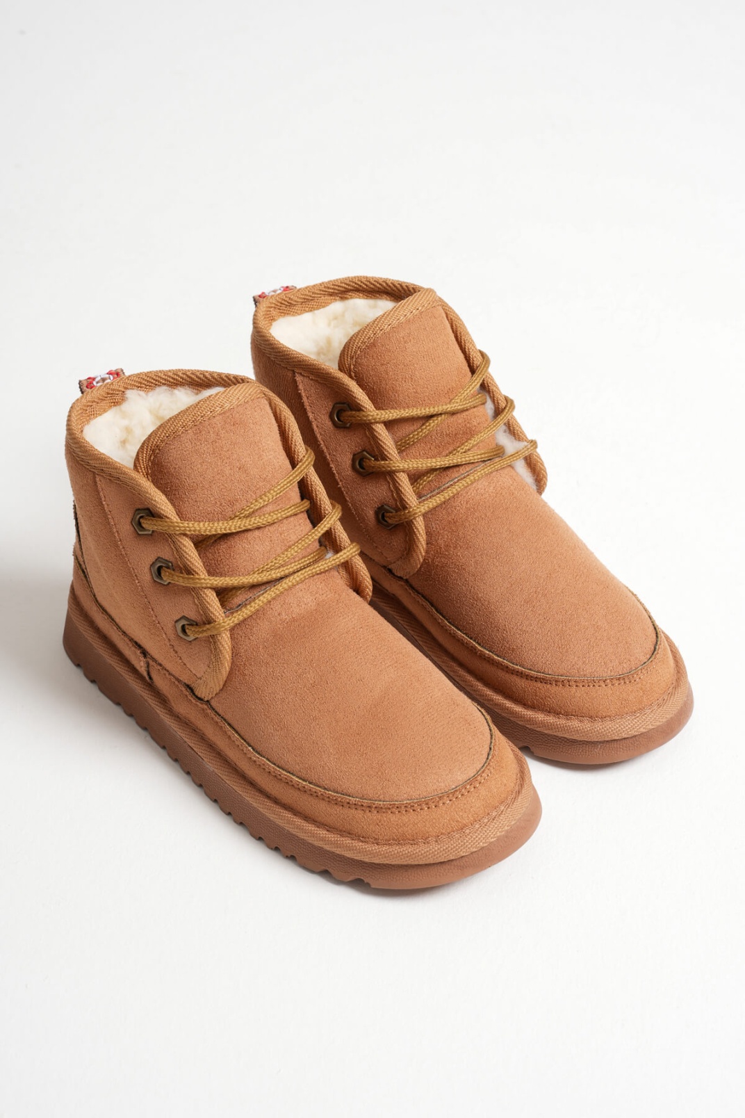 Daria Kadın Kışlık Taba İçi Kürklü Bot