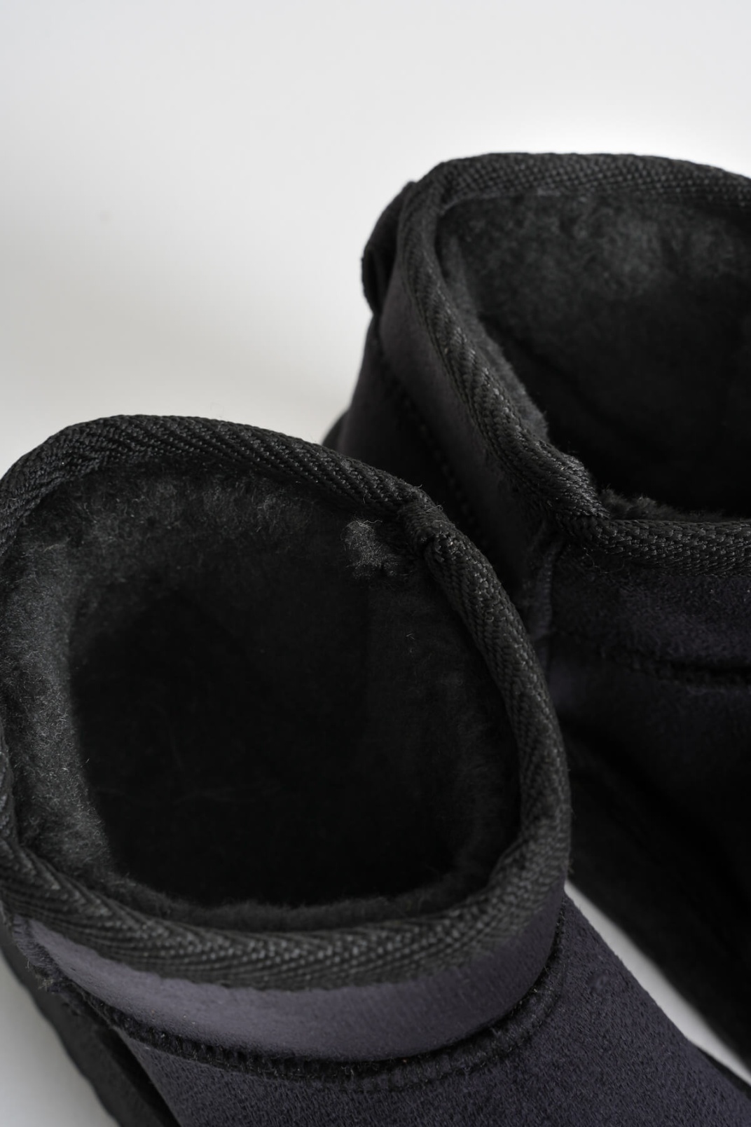 Alina Kadın Siyah Kışlık Kürklü Bot