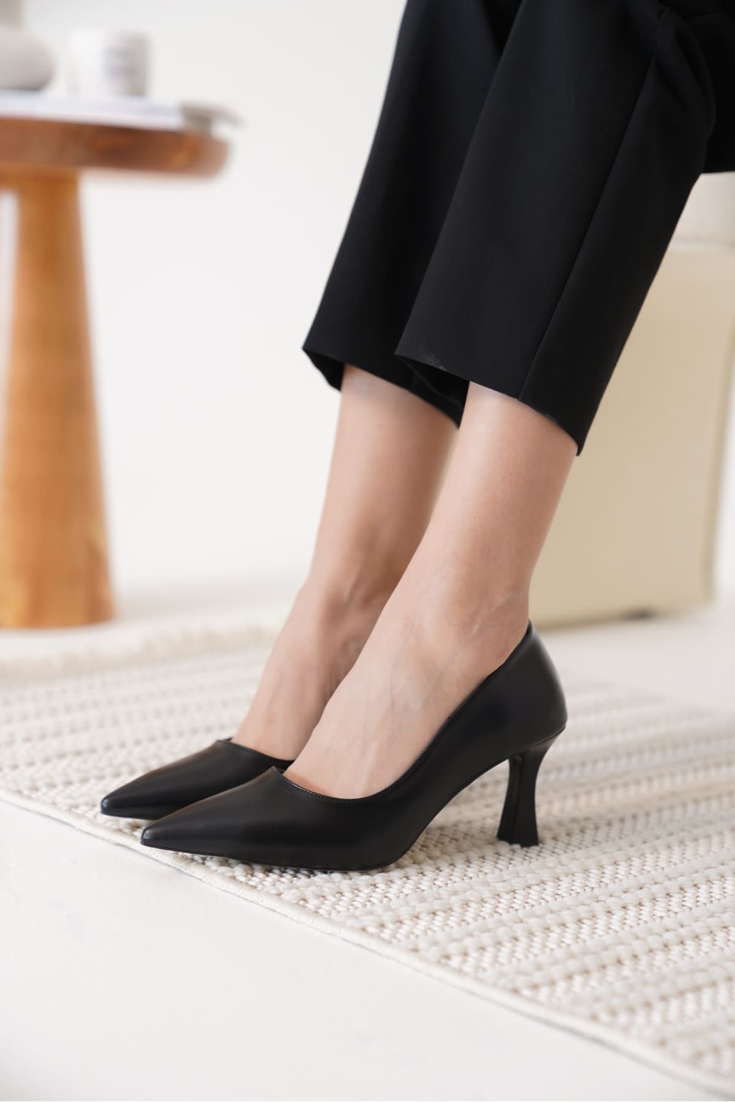 Alexandra Kadın Siyah Stiletto