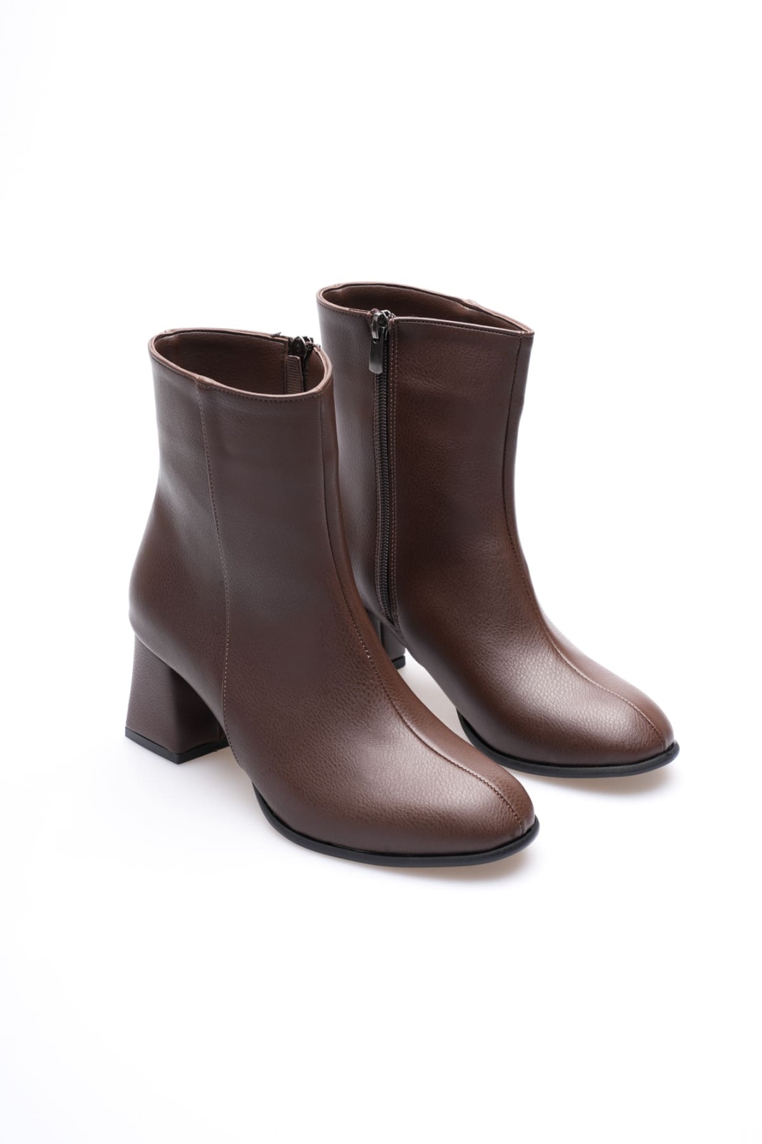 Lucinda Kadın Kışlık Acı Kahve Kalın Topuklu Bot