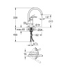 GROHE EUROSMART 2015 EVİYE BATARYASI - 33202002