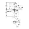 GROHE EUROCUBE LAVABO BATARYASI 23446000