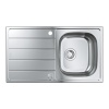 GROHE K200 EVİYE PASLANMAZ ÇELİK DAMLALIKLI