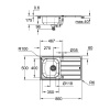 GROHE K200 EVİYE PASLANMAZ ÇELİK DAMLALIKLI