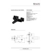 NEWARC AQUA BANYO BATARYASI SİYAH 941511B