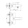 NEWARC AQUA BANYO BATARYASI SİYAH 941511B