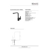 NEWARC AQUA EVİYE BATARYASI L BORULU SİYAH 941881LB