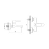NEWARC DOMINO APLİKE LAVABO BATARYASI 971551