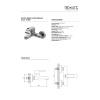 NEWARC DOMINO APLİKE LAVABO BATARYASI 971551
