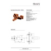 NEWARC AQUA BANYO BATARYASI PARLAK BAKIR 941511S
