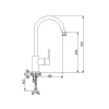 NEWARC DOMINO EVİYE BATARYASI ALTIN 971538