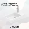 CREAVIT ELMAS LAVABO 50 CM TP026