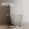 CREAVIT MARE MULTI REZERVUAR BEYAZ MA410 ( GÖVDE + REZERVUAR KAPAK )