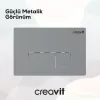CREAVIT ARC MAT GRİ BOYALI KUMANDA PANELİ GP8002