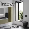 CREAVIT ARC MAT GRİ BOYALI KUMANDA PANELİ GP8002