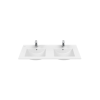 CREAVIT SU121 46*121 DOLAP UYUMLU LAVABO ÇİFTLİ ETAJERLİ