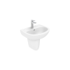 CREAVIT LAVABO OVAL 40*50CM BATARYA DELİKLİ TP150