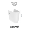 CREAVIT YARIM AYAK KÜÇÜK SEDEF SD265
