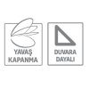 CREAVIT KLOZET DUVARA DAYALI SELİN SL310 BEYAZ  ( REZERVUAR VE KAPAK DAHİL DEĞİLDİR! )