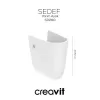 CREAVIT SEDEF YARIM AYAK BEYAZ SD260