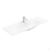 CREAVIT SU ETAJERLİ 120 CM LAVABO BEYAZ SU120