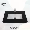 CREAVIT LAVABO TEZGAH ALTI 30*050CM BEYAZ TP730