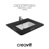 CREAVIT LAVABO TEZGAH ALTI 30*050CM BEYAZ TP730