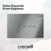 CREAVIT ARC PARLAK KROM KAPLAMA KUMANDA PANELİ GP8004
