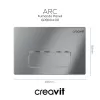 CREAVIT ARC PARLAK KROM KAPLAMA KUMANDA PANELİ GP8004