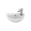 CREAVIT LAVABO OVAL 23*39CM DELİKLİ TP040