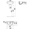 CREAVIT LAVABO OVAL 23*39CM DELİKLİ TP040