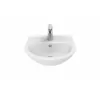 CREAVIT DUVARA DAYALI OVAL LAVABO BEYAZ 36*45CM TP145 DELİKLİ