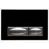 CREAVIT DESIGN SOLID CAM VE METAL PARLAK SİYAH KUMANDA PANELİ GP4002