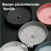 CREAVIT BASMALI SİFON ÜST TAKIMI POP UP (TAŞMASIZ) SF030
