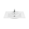 CREAVIT SU ETAJERLİ LAVABO 85 CM EXTRA BEYAZ SU085