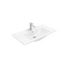 CREAVIT SU ETAJERLİ LAVABO 85 CM EXTRA BEYAZ SU085