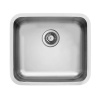 UKINOX D 450 ECO ÇELİK EVİYE 45 CM TEZGAHALTI TAŞMALIKSIZ DÜZ ( S-105 SİFON DAHİL! )