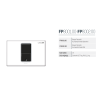 CREAVIT FOTOSELLİ KUMANDA PANELİ BEYAZ/PİLLİ FP8002