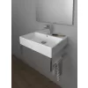 CREAVIT NEXT 50x50 TEZGAH ÜSTÜ KARE LAVABO BEYAZ NX255