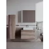 CREAVIT NEXT 50x50 TEZGAH ÜSTÜ KARE LAVABO BEYAZ NX255