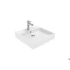 CREAVIT NEXT 50x50 TEZGAH ÜSTÜ KARE LAVABO BEYAZ NX255