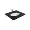 CREAVIT TEZGAH ALTI OVAL LAVABO BEYAZ 36X50CM TP216