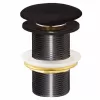 CREAVIT SİFON TAKIMI TAŞMASIZ SİYAH SF032-S